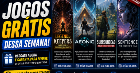 Jogos Grátis da Semana na Steam