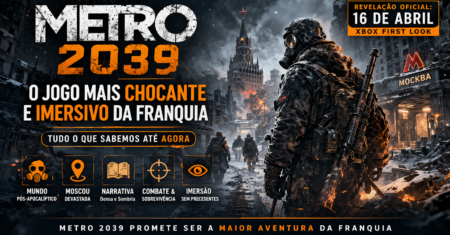 Metro 2039 promete ser o jogo mais imersivo da franquia; veja detalhes