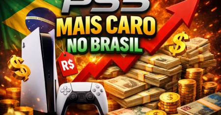 🎮 PS5 mais caro no Brasil: entenda o aumento de preço e como isso afeta os gamers