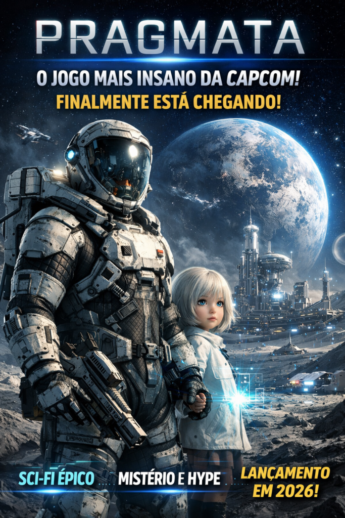 🚀 PRAGMATA: O jogo mais INSANO de 2026 da Capcom finalmente está chegando tudo que você precisa saber!